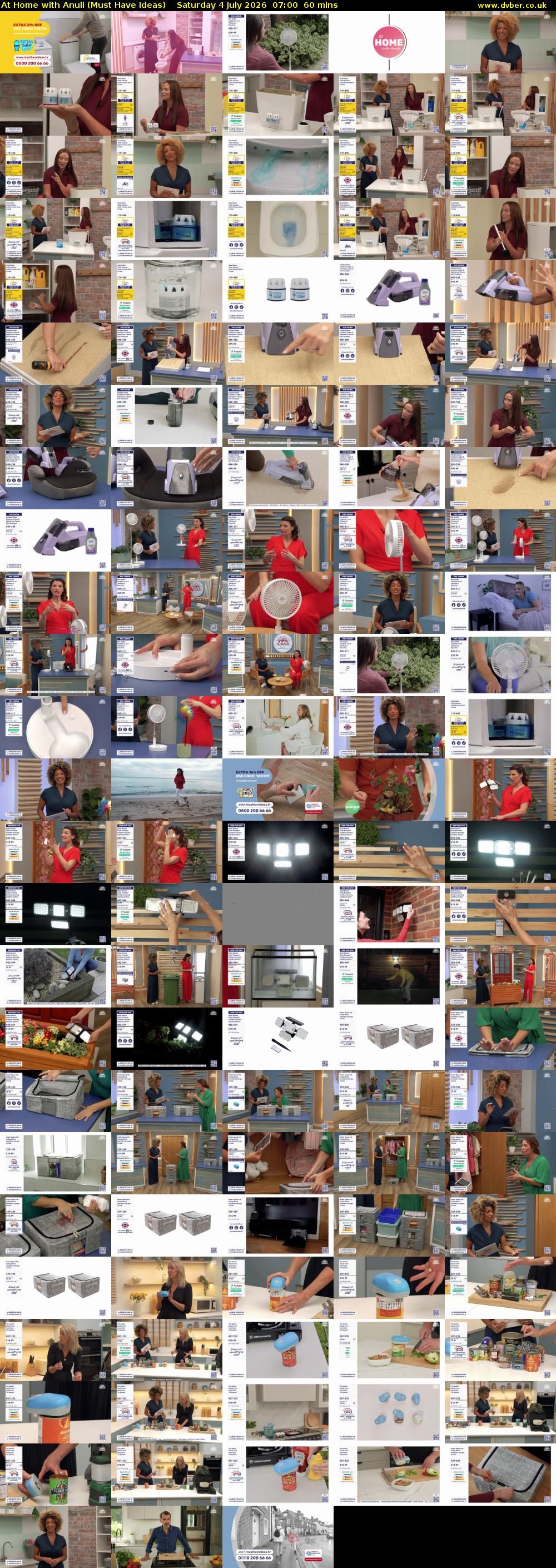 At Home with Anuli (Must Have Ideas) Saturday 4 July 2026 07:00 - 08:00