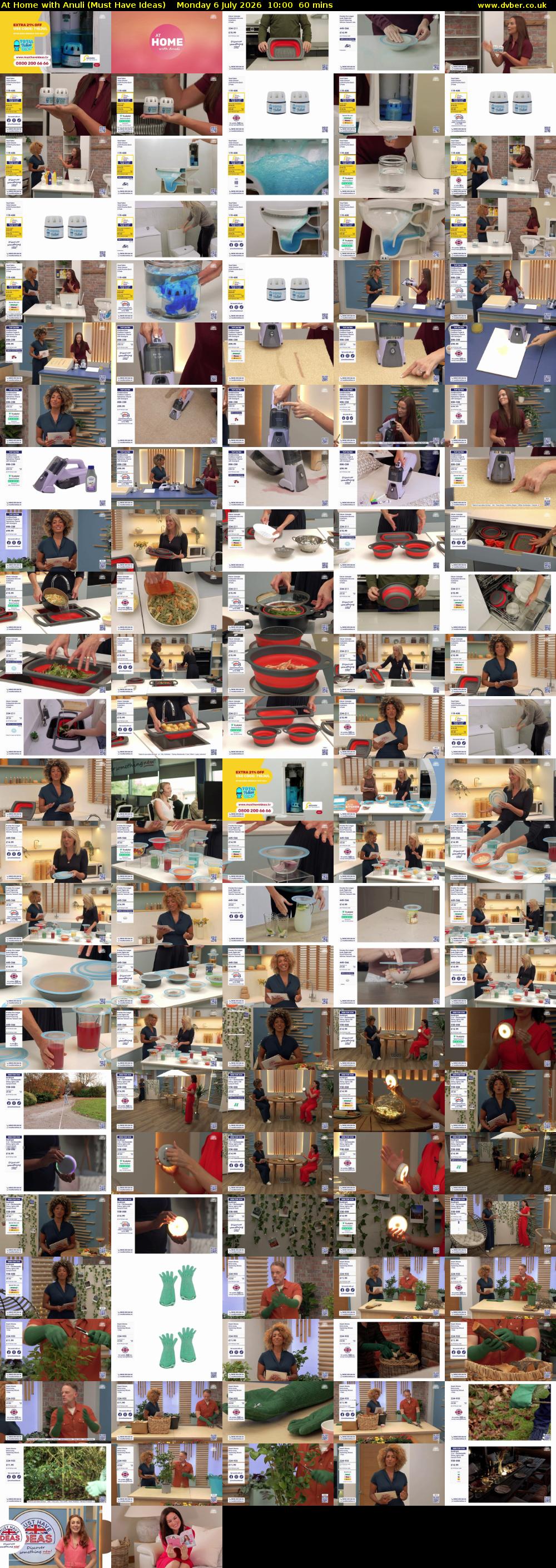 At Home with Anuli (Must Have Ideas) Monday 6 July 2026 10:00 - 11:00