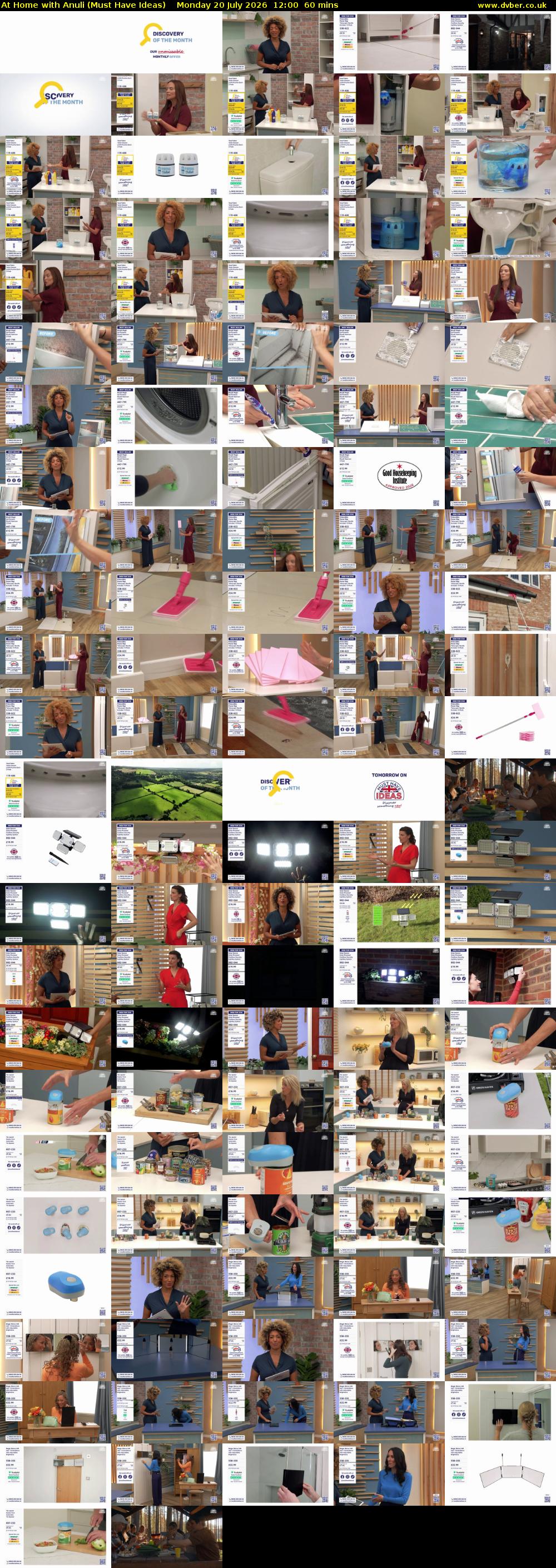 At Home with Anuli (Must Have Ideas) Monday 20 July 2026 12:00 - 13:00