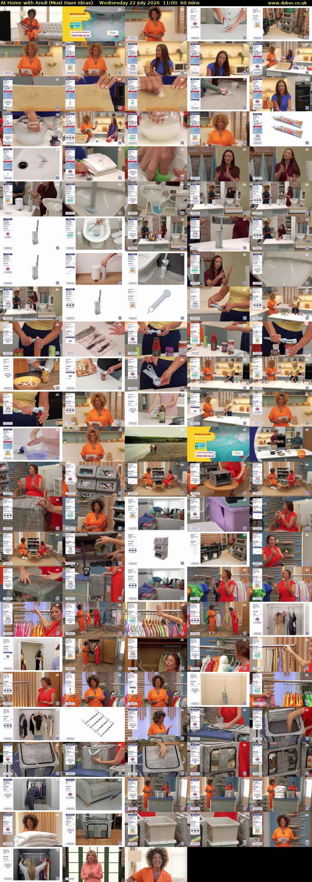 At Home with Anuli (Must Have Ideas) Wednesday 22 July 2026 11:00 - 12:00