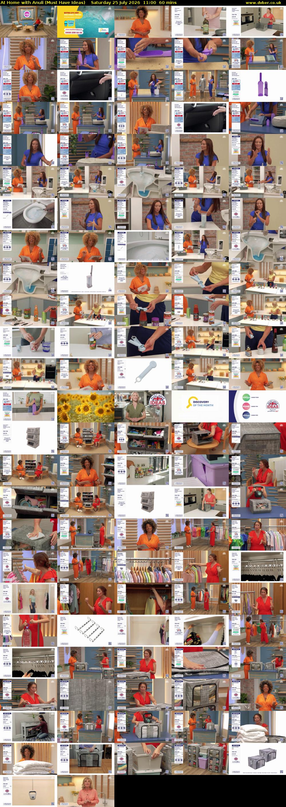 At Home with Anuli (Must Have Ideas) Saturday 25 July 2026 11:00 - 12:00