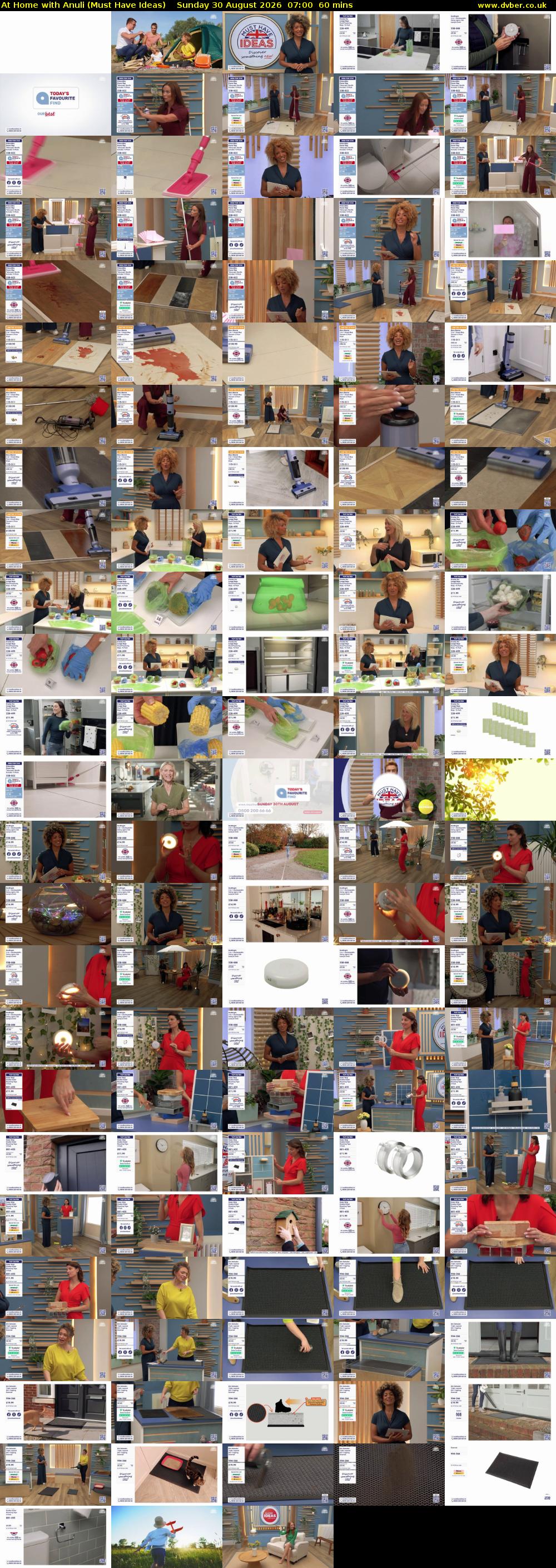 At Home with Anuli (Must Have Ideas) Sunday 30 August 2026 07:00 - 08:00
