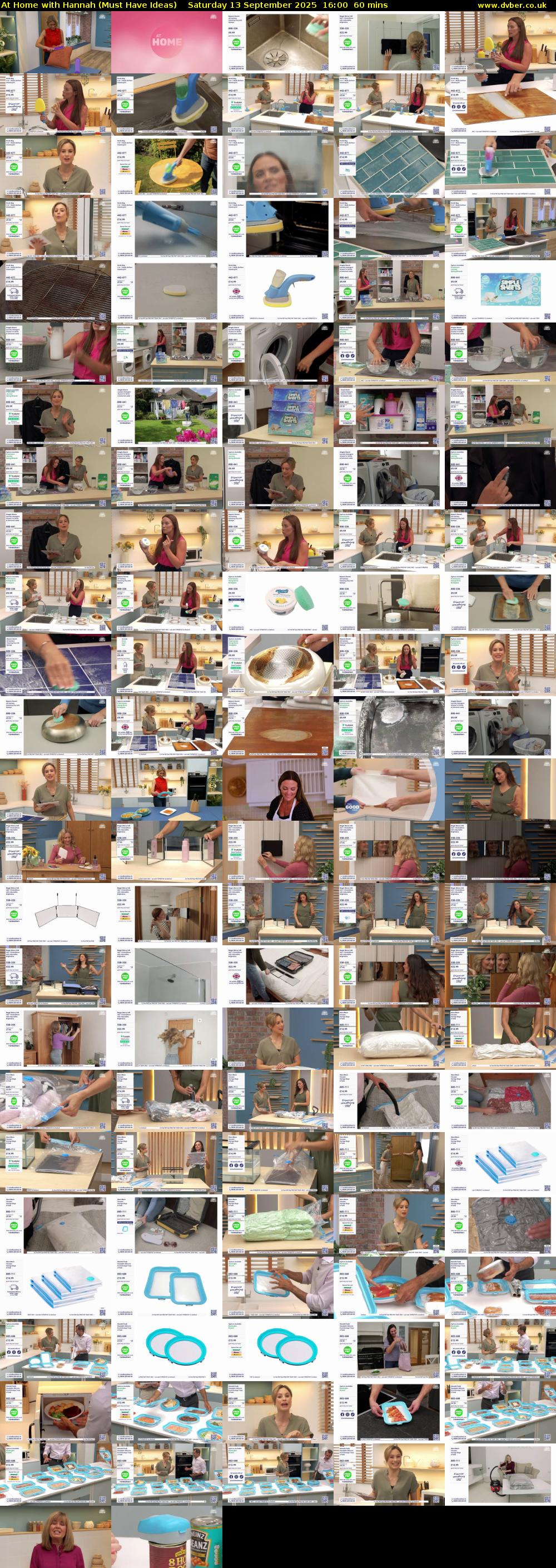 At Home with Hannah (Must Have Ideas) Saturday 13 September 2025 16:00 - 17:00