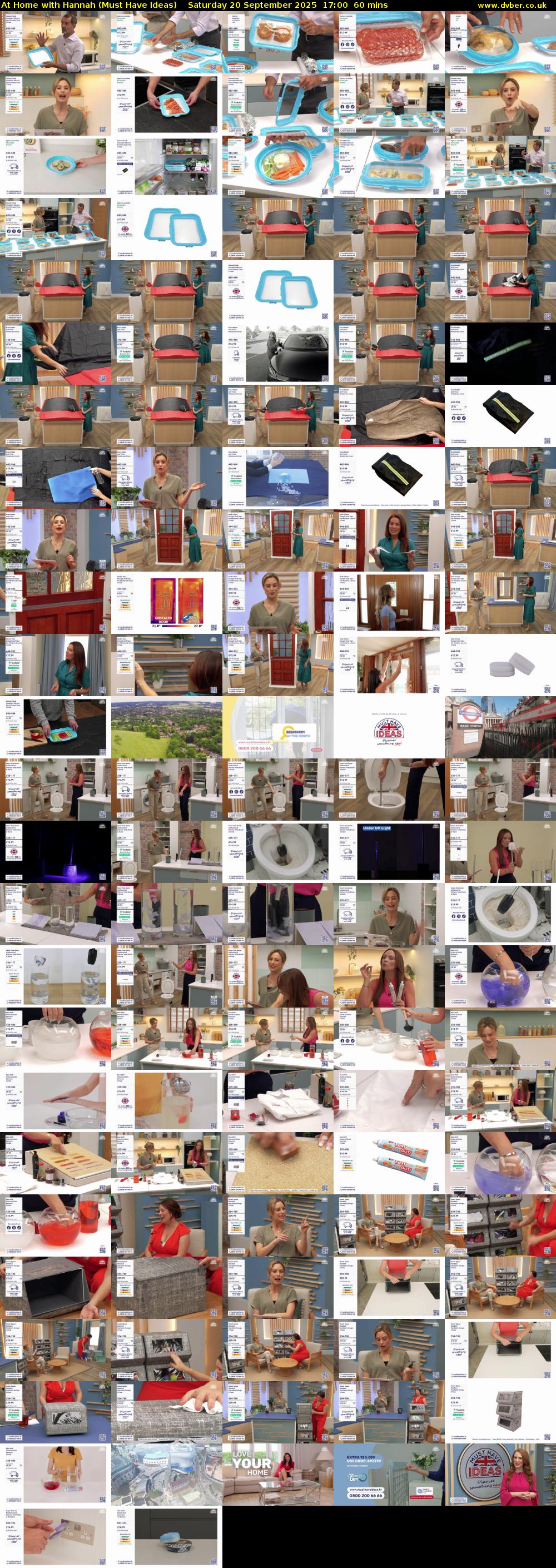 At Home with Hannah (Must Have Ideas) Saturday 20 September 2025 17:00 - 18:00