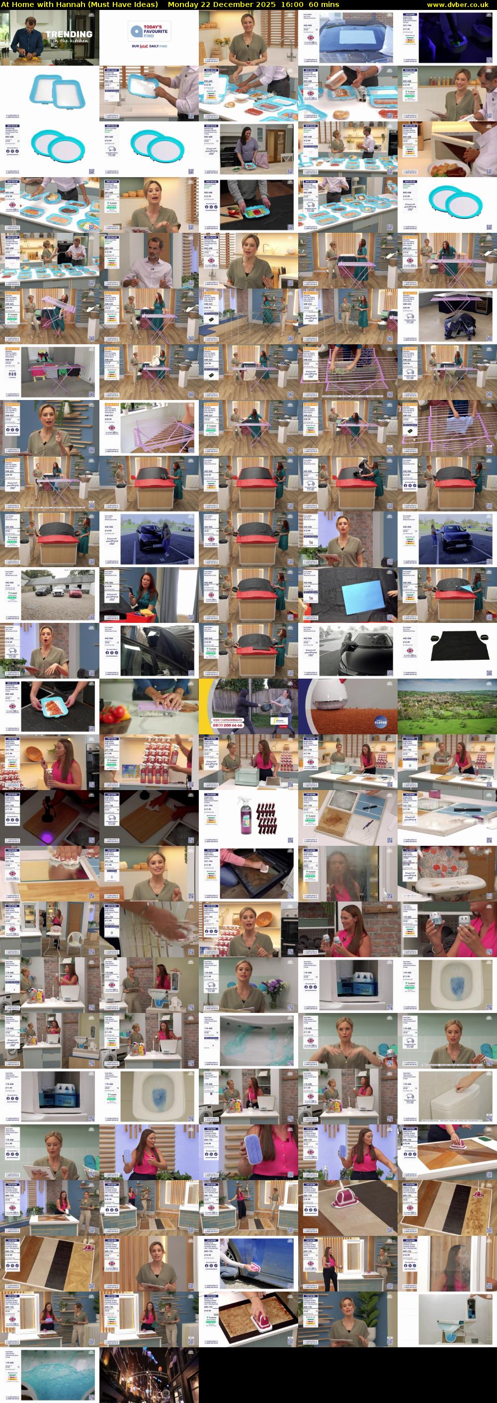 At Home with Hannah (Must Have Ideas) Monday 22 December 2025 16:00 - 17:00