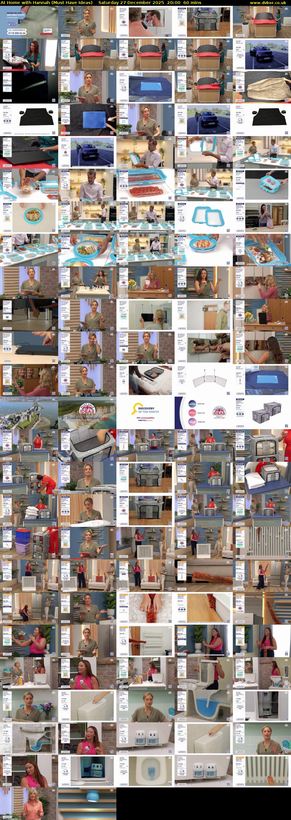 At Home with Hannah (Must Have Ideas) Saturday 27 December 2025 20:00 - 21:00