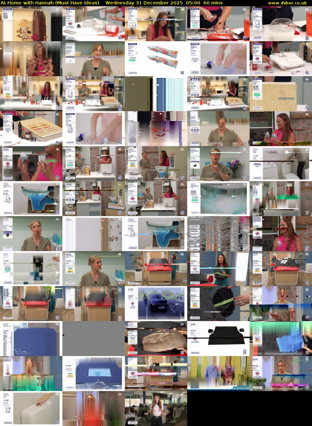 At Home with Hannah (Must Have Ideas) Wednesday 31 December 2025 05:00 - 06:00