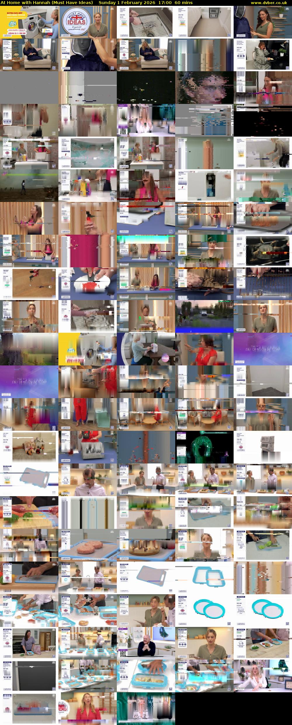 At Home with Hannah (Must Have Ideas) Sunday 1 February 2026 17:00 - 18:00