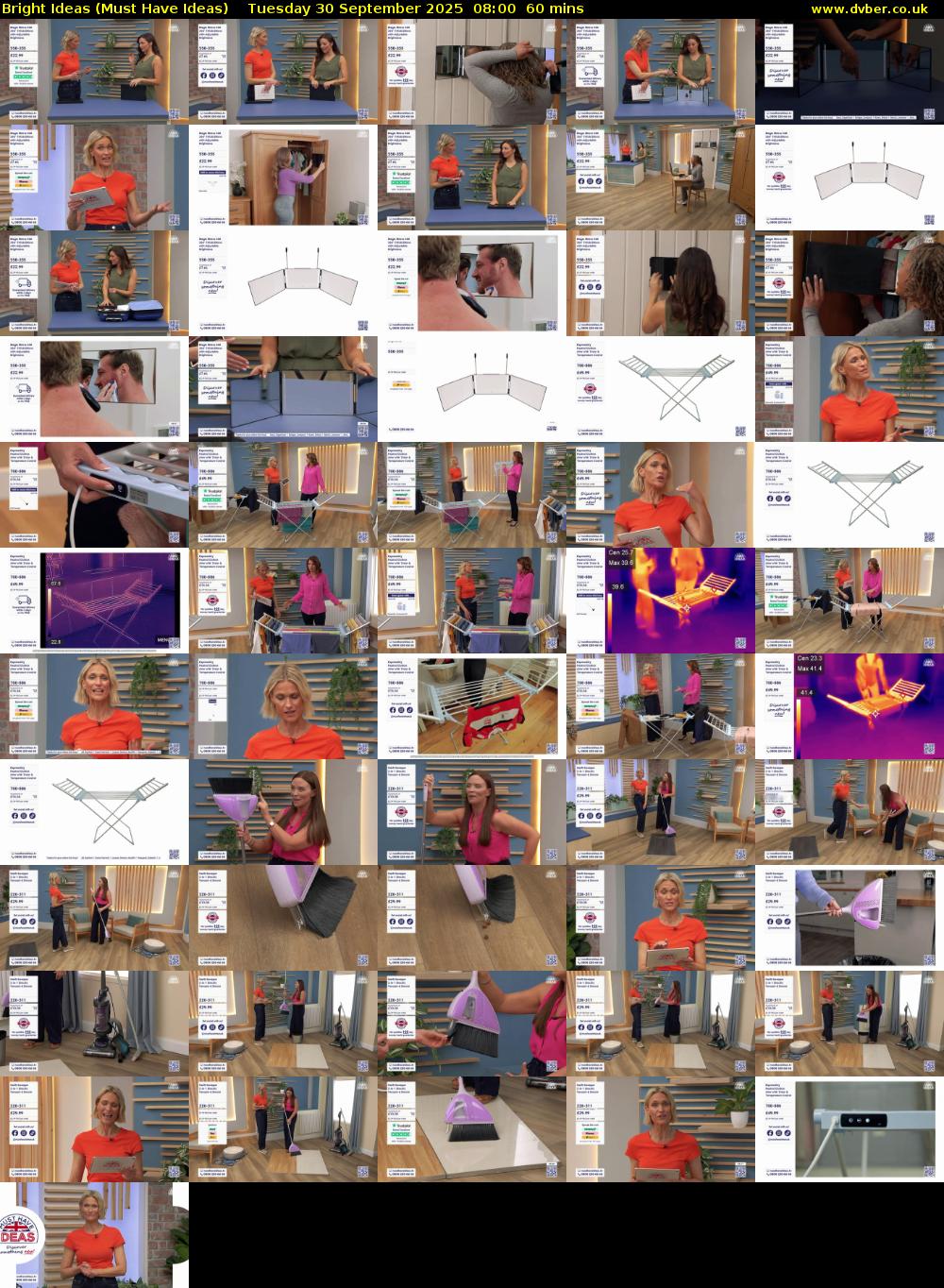 Bright Ideas (Must Have Ideas) Tuesday 30 September 2025 08:00 - 09:00