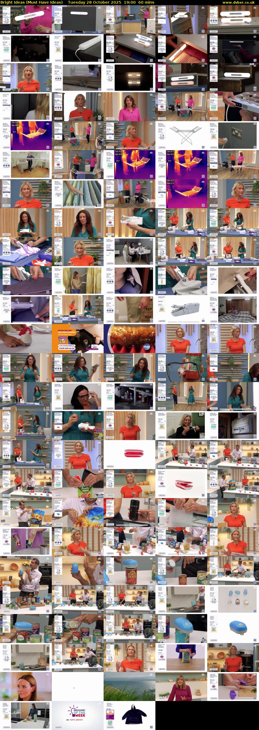 Bright Ideas (Must Have Ideas) Tuesday 28 October 2025 19:00 - 20:00