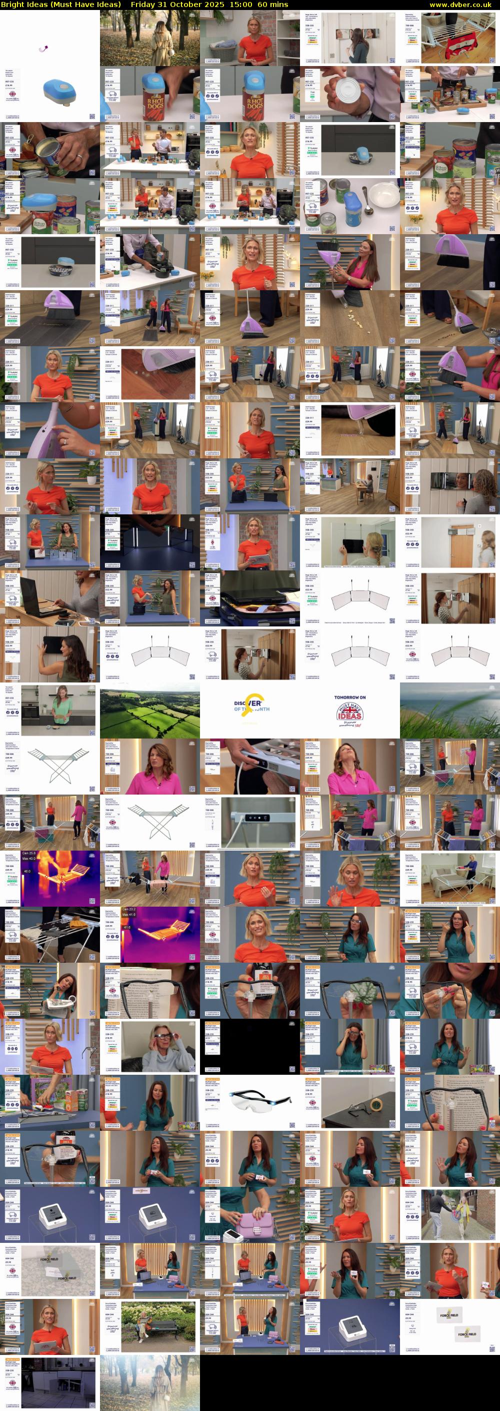 Bright Ideas (Must Have Ideas) Friday 31 October 2025 15:00 - 16:00