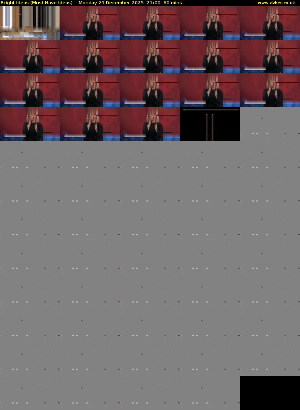 Bright Ideas (Must Have Ideas) Monday 29 December 2025 21:00 - 22:00