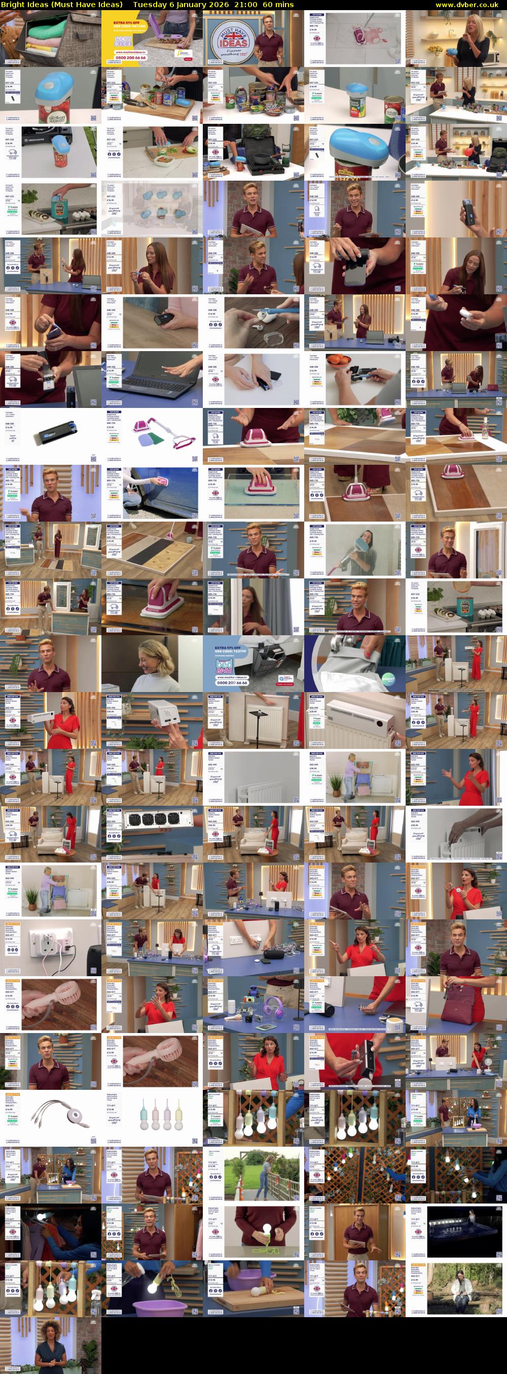 Bright Ideas (Must Have Ideas) Tuesday 6 January 2026 21:00 - 22:00