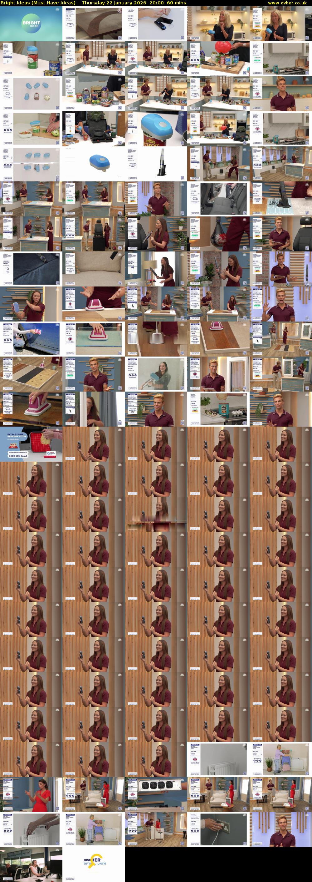 Bright Ideas (Must Have Ideas) Thursday 22 January 2026 20:00 - 21:00