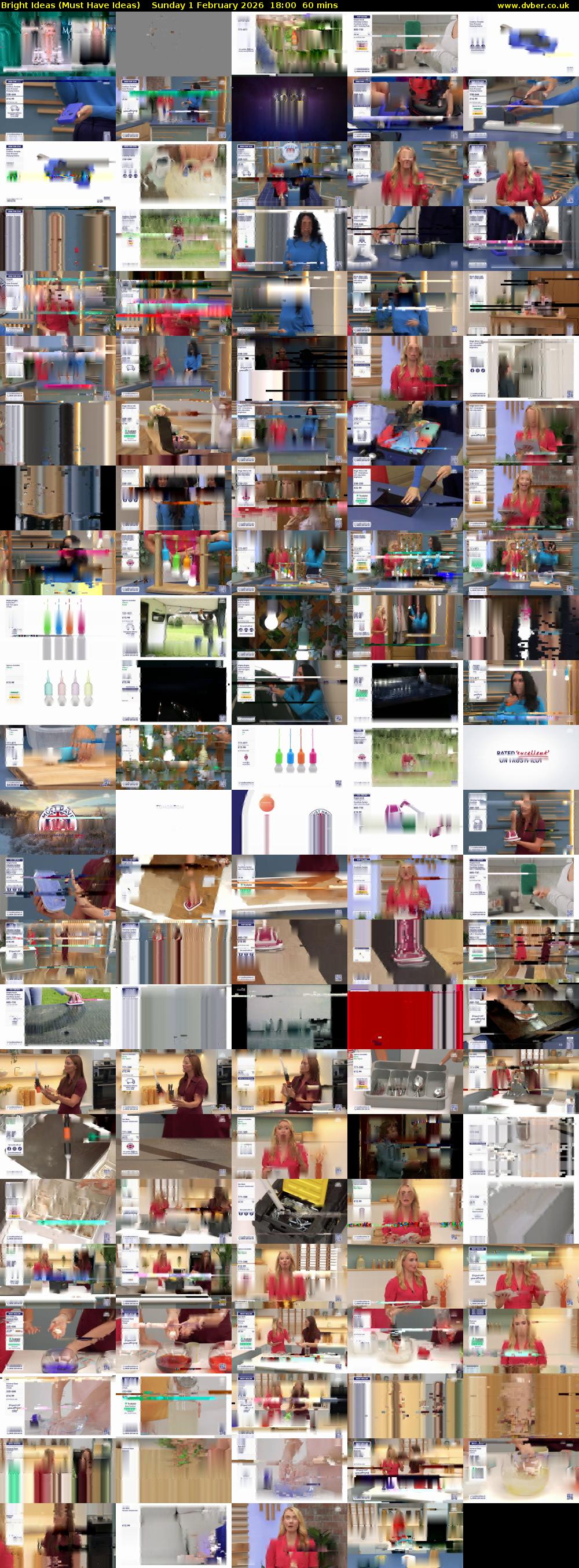 Bright Ideas (Must Have Ideas) Sunday 1 February 2026 18:00 - 19:00