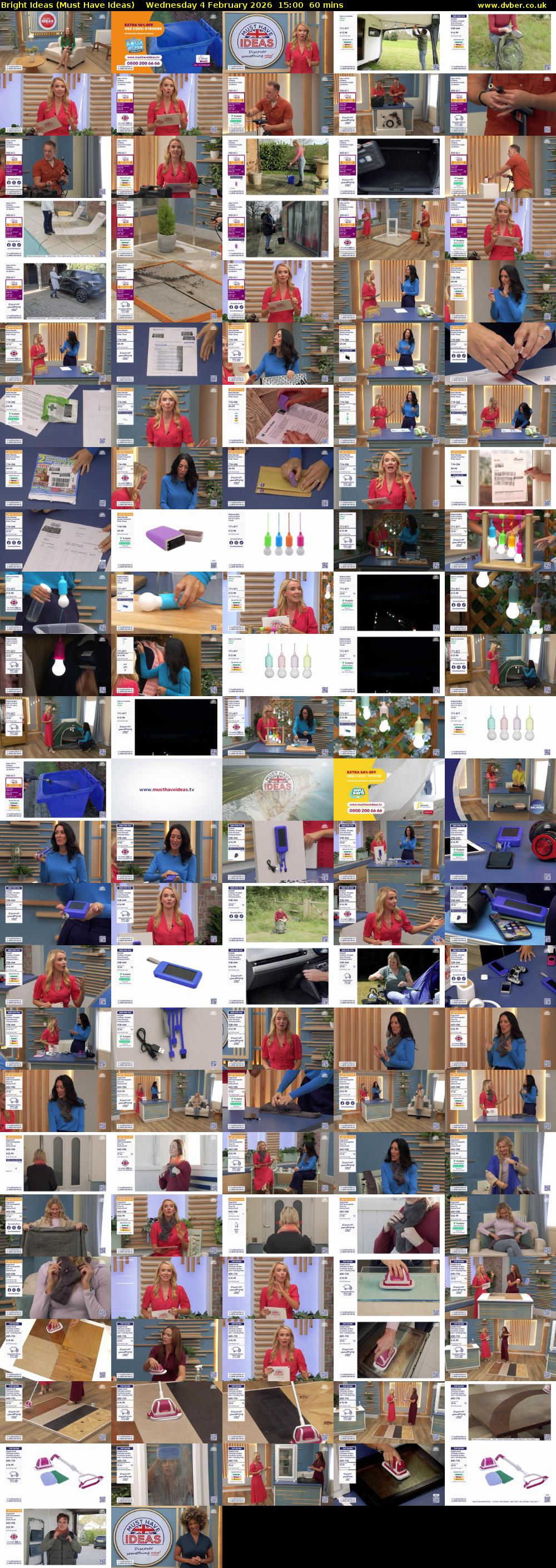 Bright Ideas (Must Have Ideas) Wednesday 4 February 2026 15:00 - 16:00