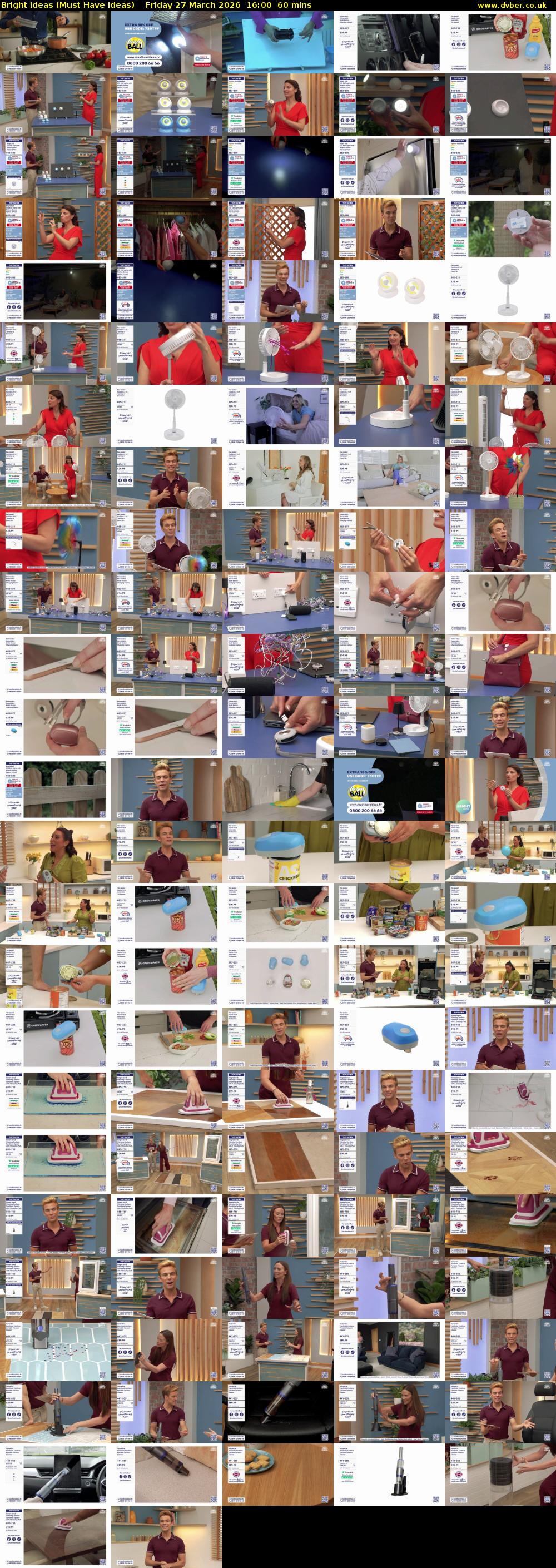 Bright Ideas (Must Have Ideas) Friday 27 March 2026 16:00 - 17:00