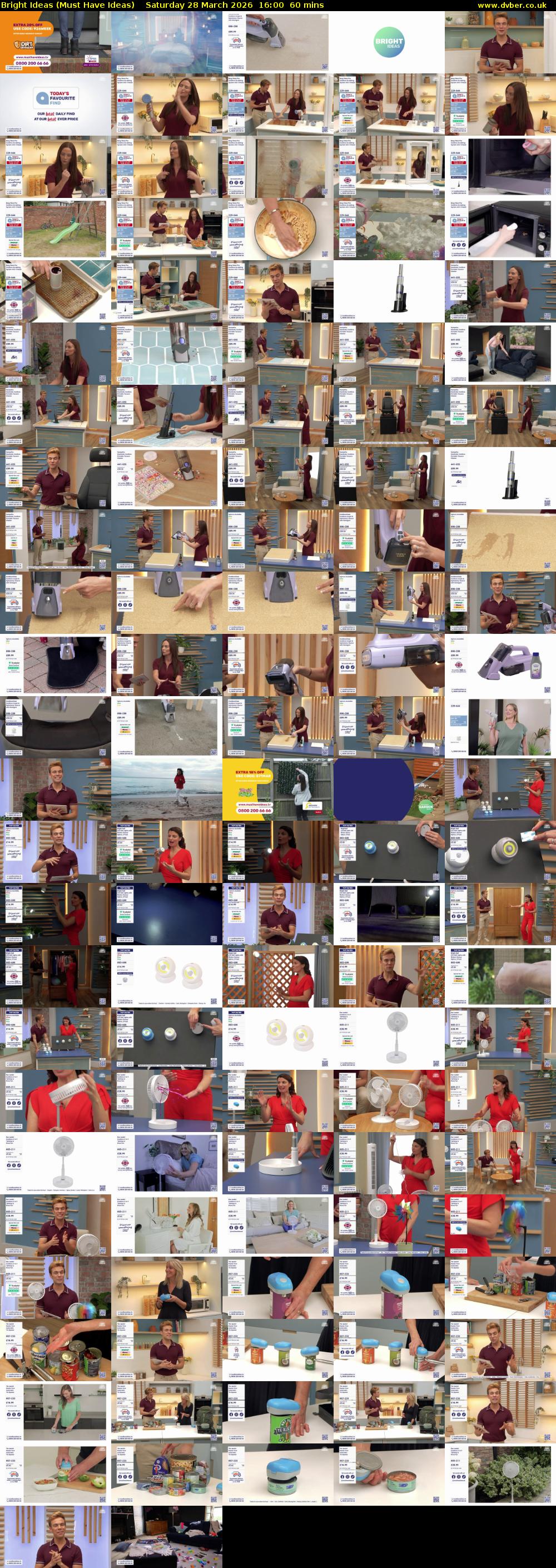 Bright Ideas (Must Have Ideas) Saturday 28 March 2026 16:00 - 17:00