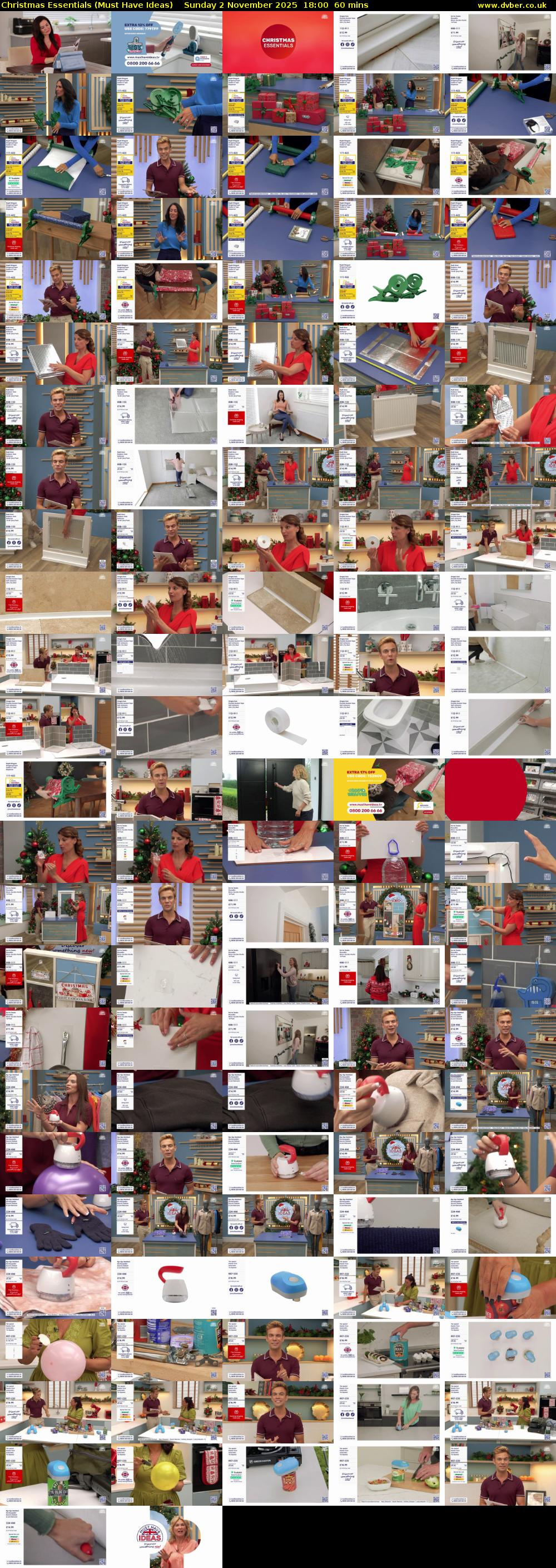 Christmas Essentials (Must Have Ideas) Sunday 2 November 2025 18:00 - 19:00