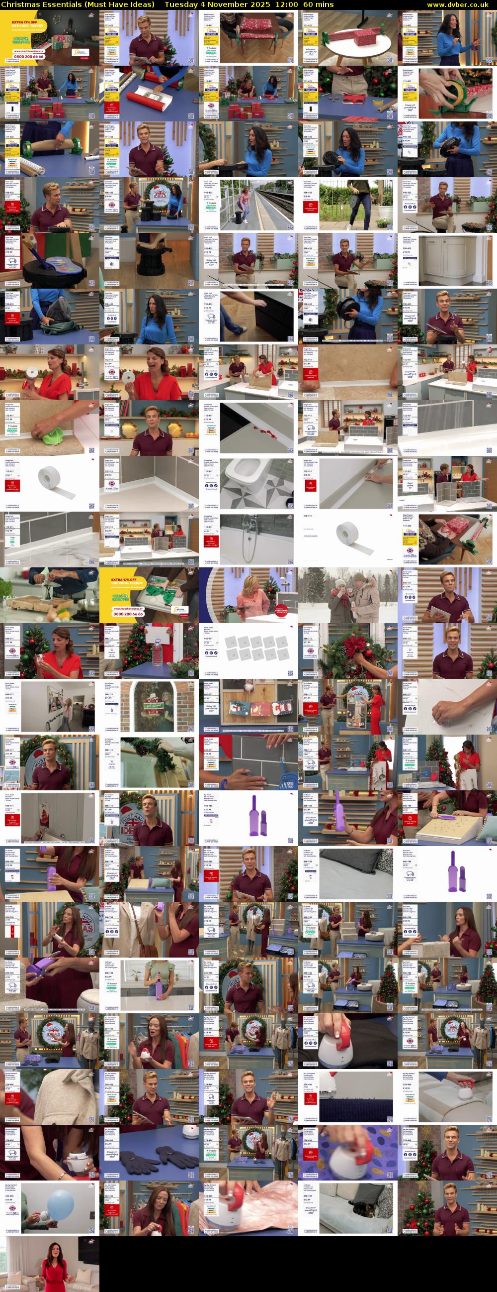 Christmas Essentials (Must Have Ideas) Tuesday 4 November 2025 12:00 - 13:00