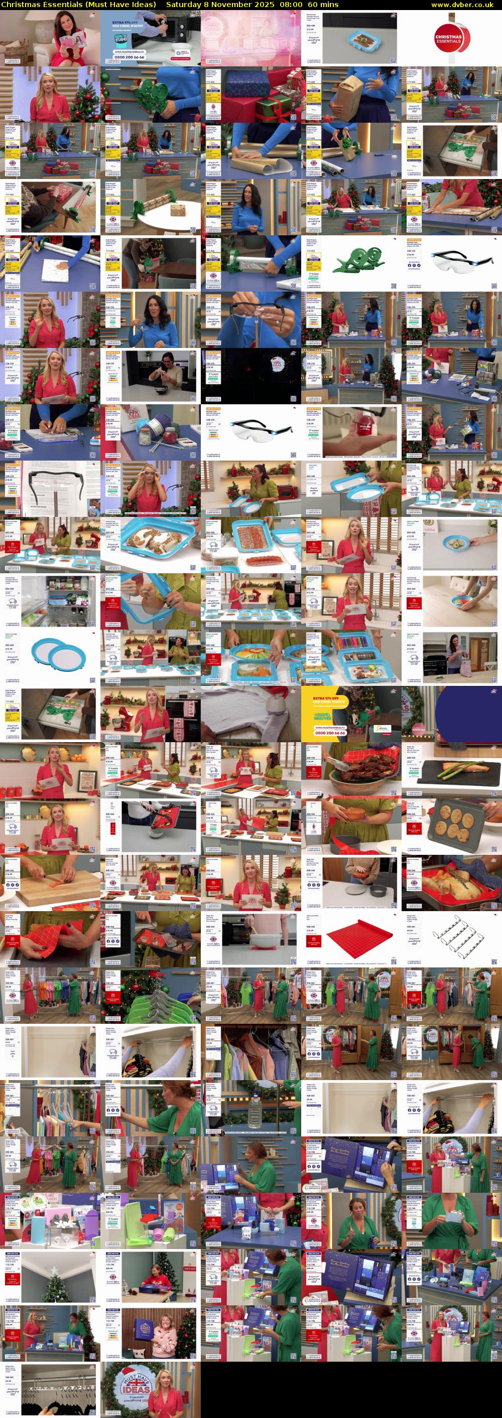 Christmas Essentials (Must Have Ideas) Saturday 8 November 2025 08:00 - 09:00