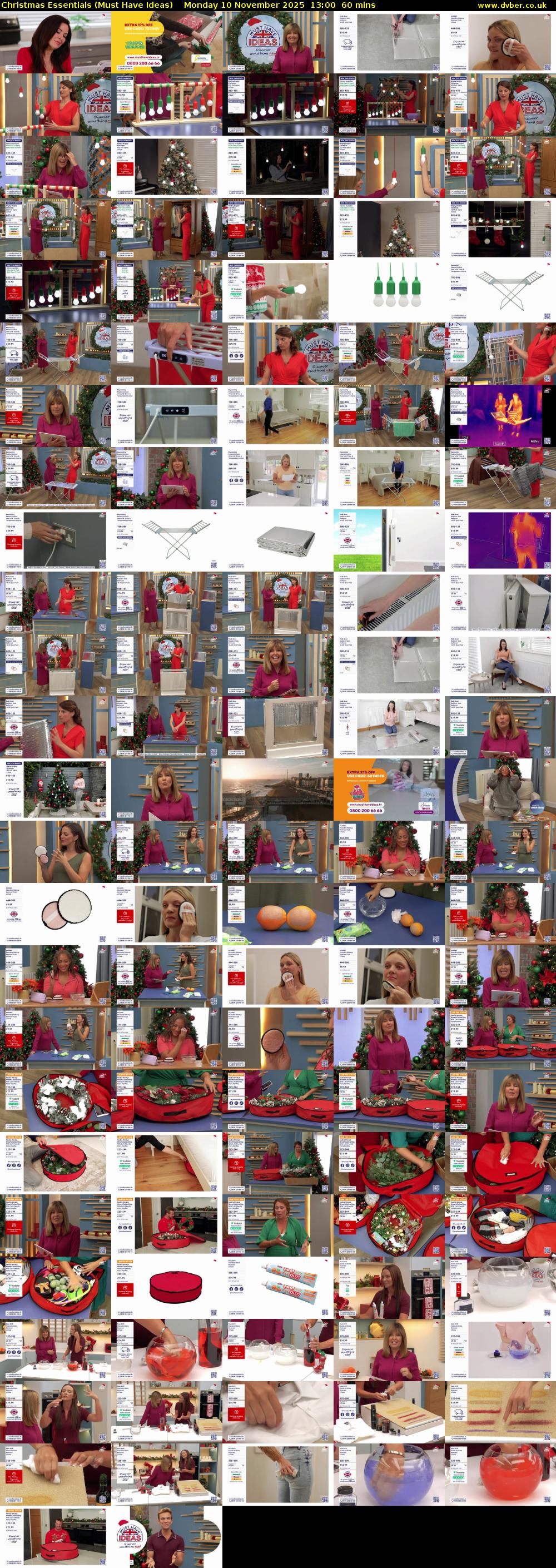 Christmas Essentials (Must Have Ideas) Monday 10 November 2025 13:00 - 14:00