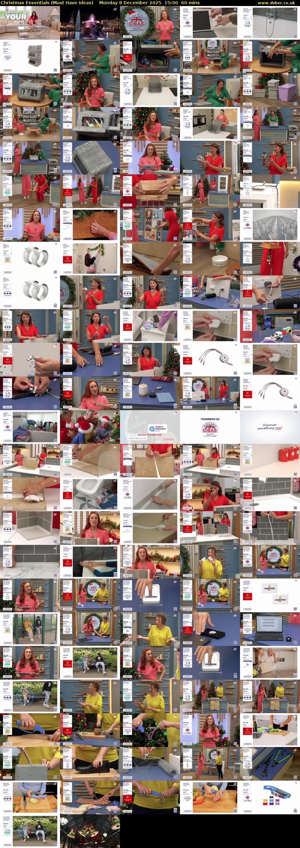 Christmas Essentials (Must Have Ideas) Monday 8 December 2025 15:00 - 16:00