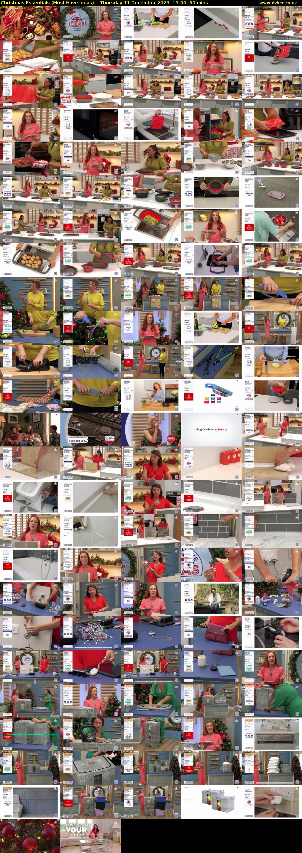 Christmas Essentials (Must Have Ideas) Thursday 11 December 2025 15:00 - 16:00