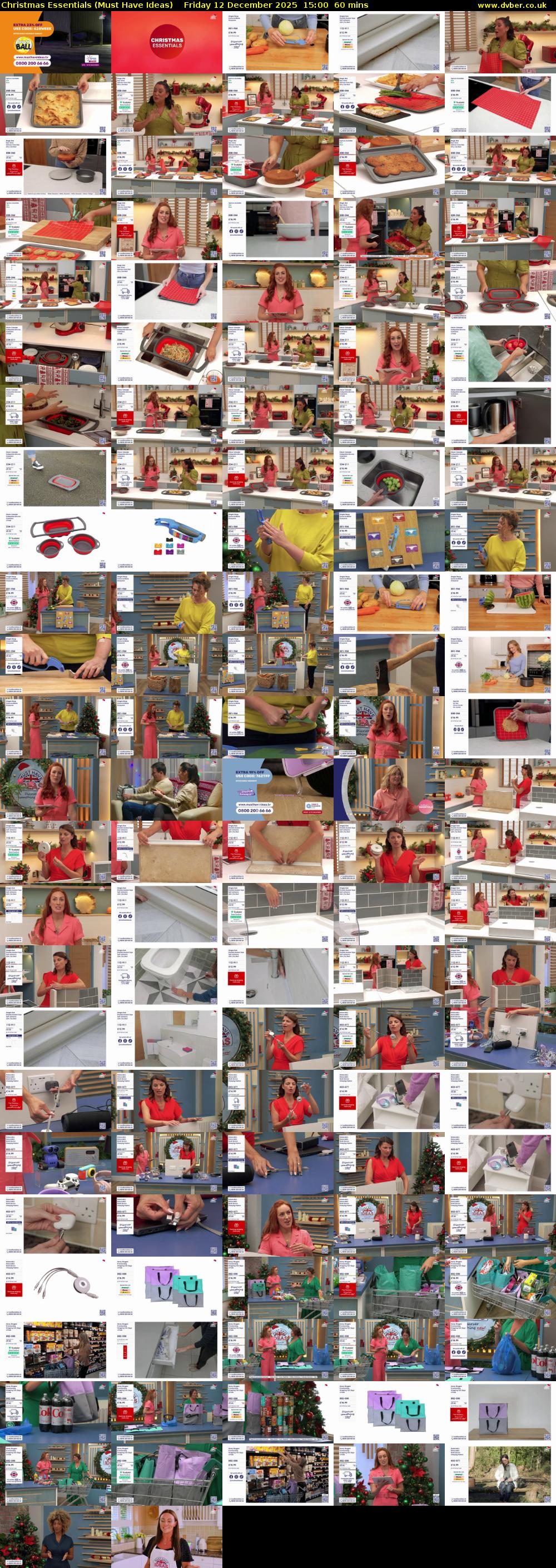 Christmas Essentials (Must Have Ideas) Friday 12 December 2025 15:00 - 16:00