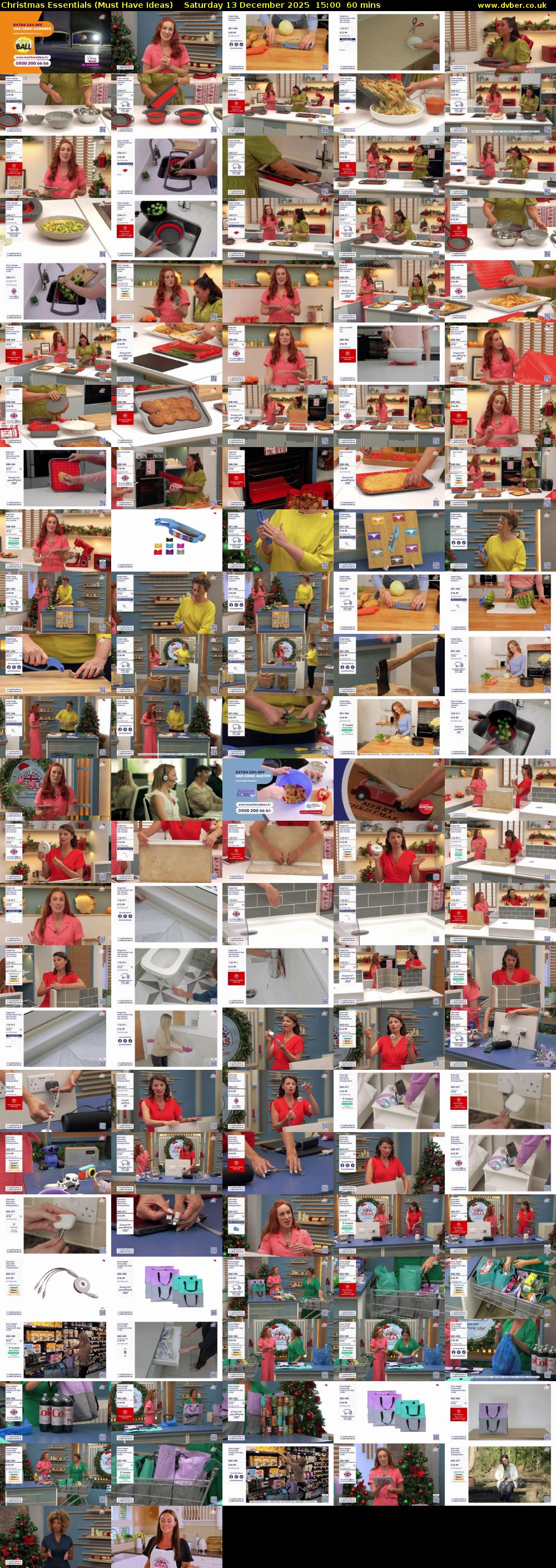 Christmas Essentials (Must Have Ideas) Saturday 13 December 2025 15:00 - 16:00