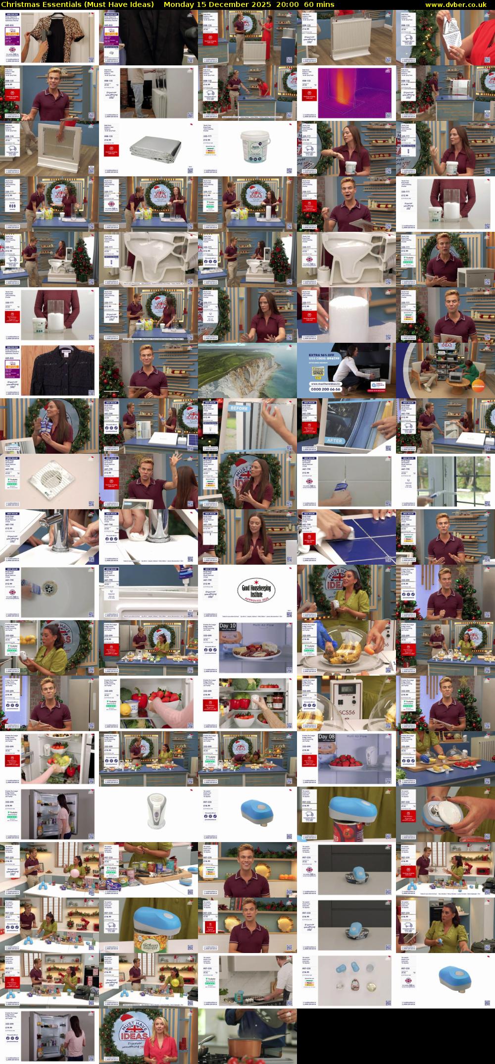 Christmas Essentials (Must Have Ideas) Monday 15 December 2025 20:00 - 21:00