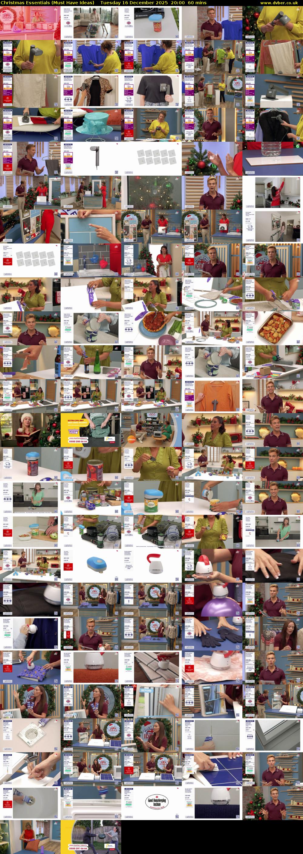 Christmas Essentials (Must Have Ideas) Tuesday 16 December 2025 20:00 - 21:00