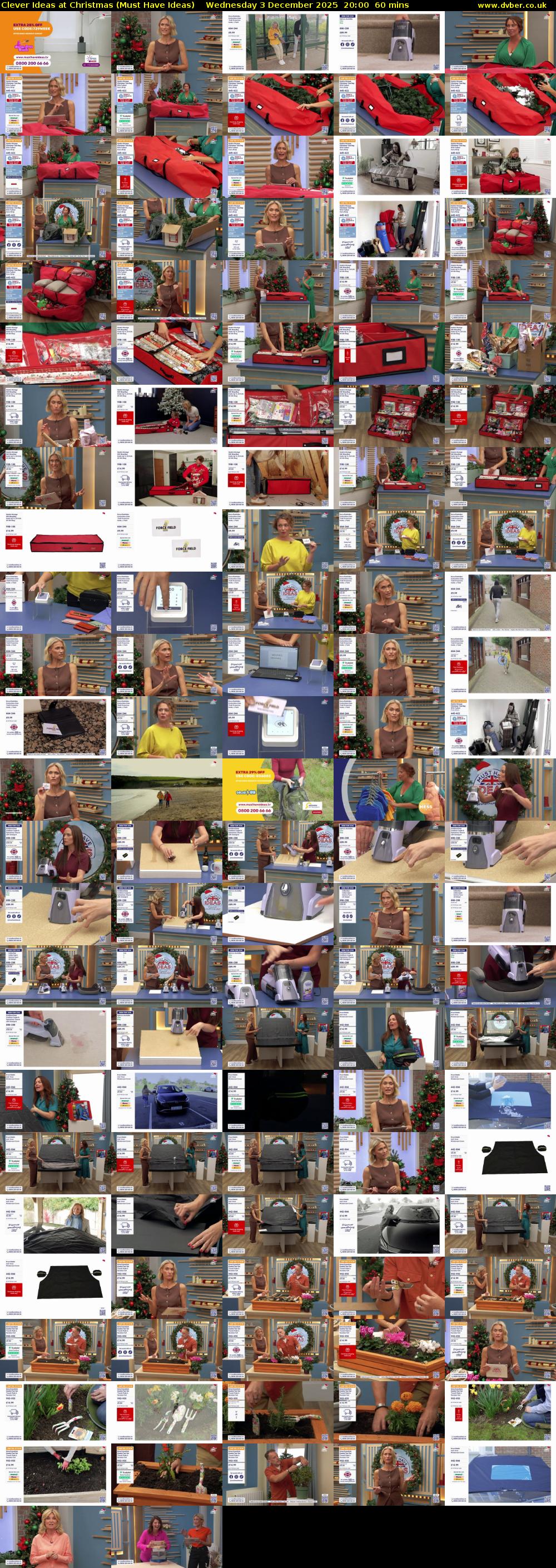 Clever Ideas at Christmas (Must Have Ideas) Wednesday 3 December 2025 20:00 - 21:00