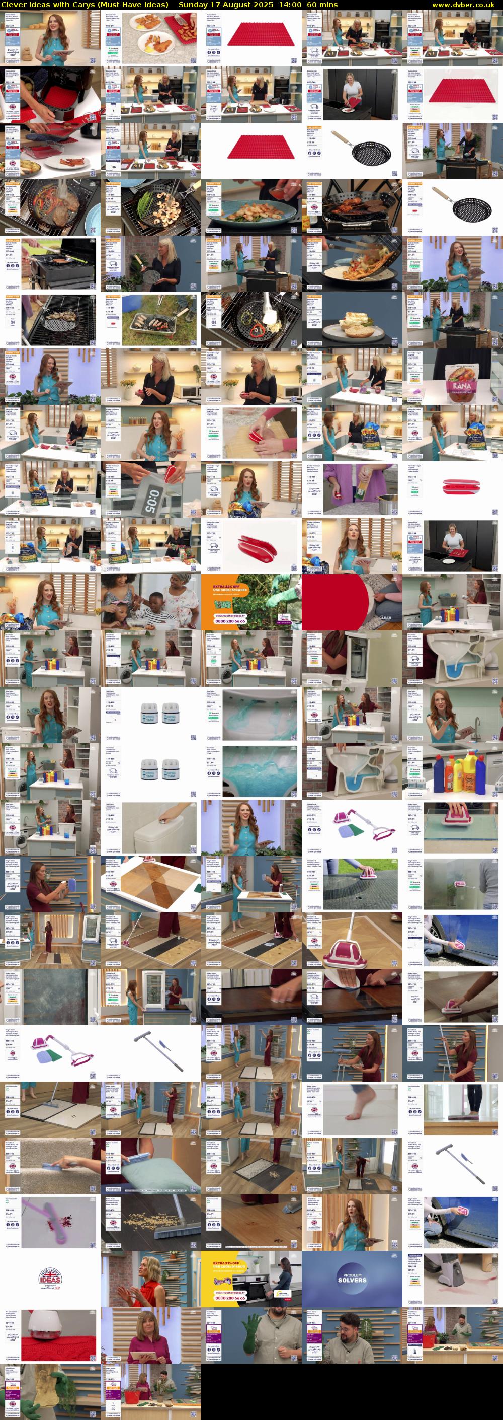 Clever Ideas with Carys (Must Have Ideas) Sunday 17 August 2025 14:00 - 15:00