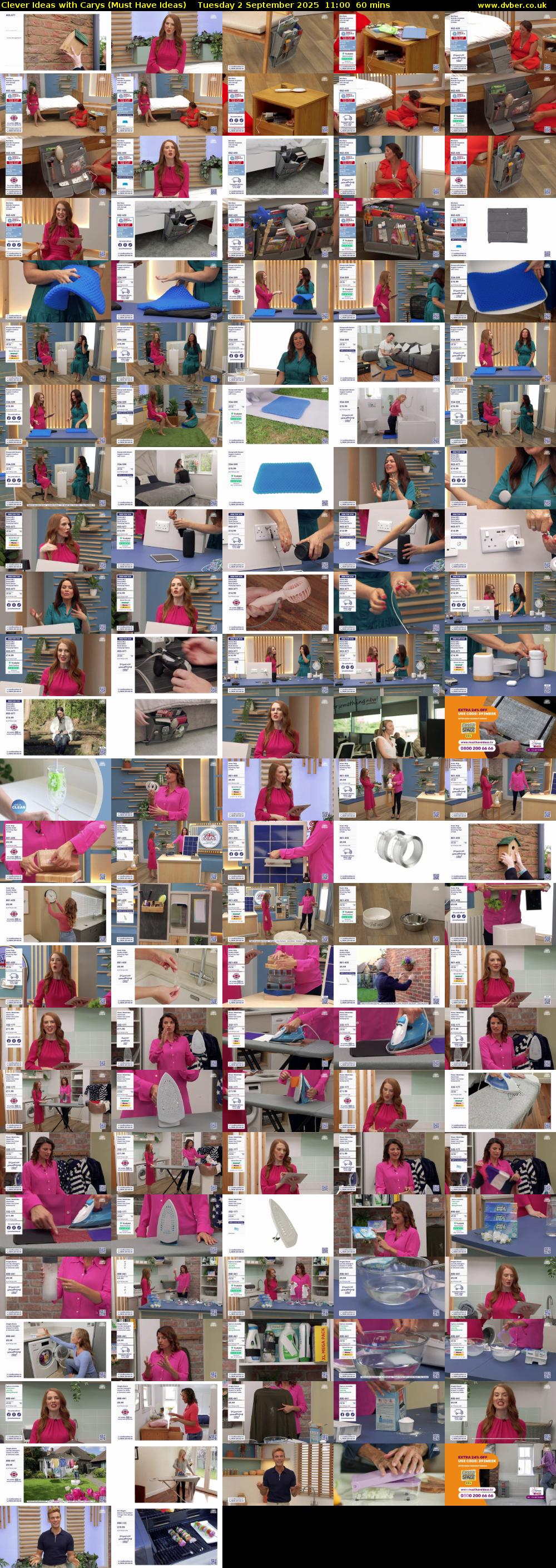 Clever Ideas with Carys (Must Have Ideas) Tuesday 2 September 2025 11:00 - 12:00