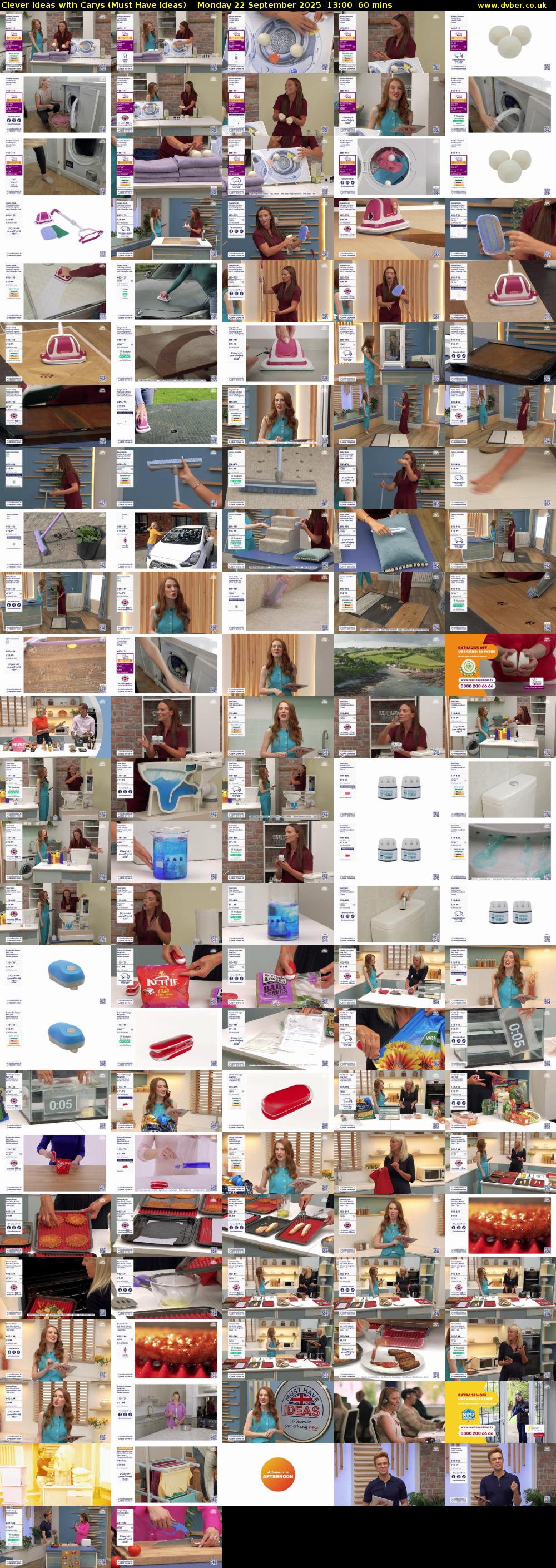 Clever Ideas with Carys (Must Have Ideas) Monday 22 September 2025 13:00 - 14:00