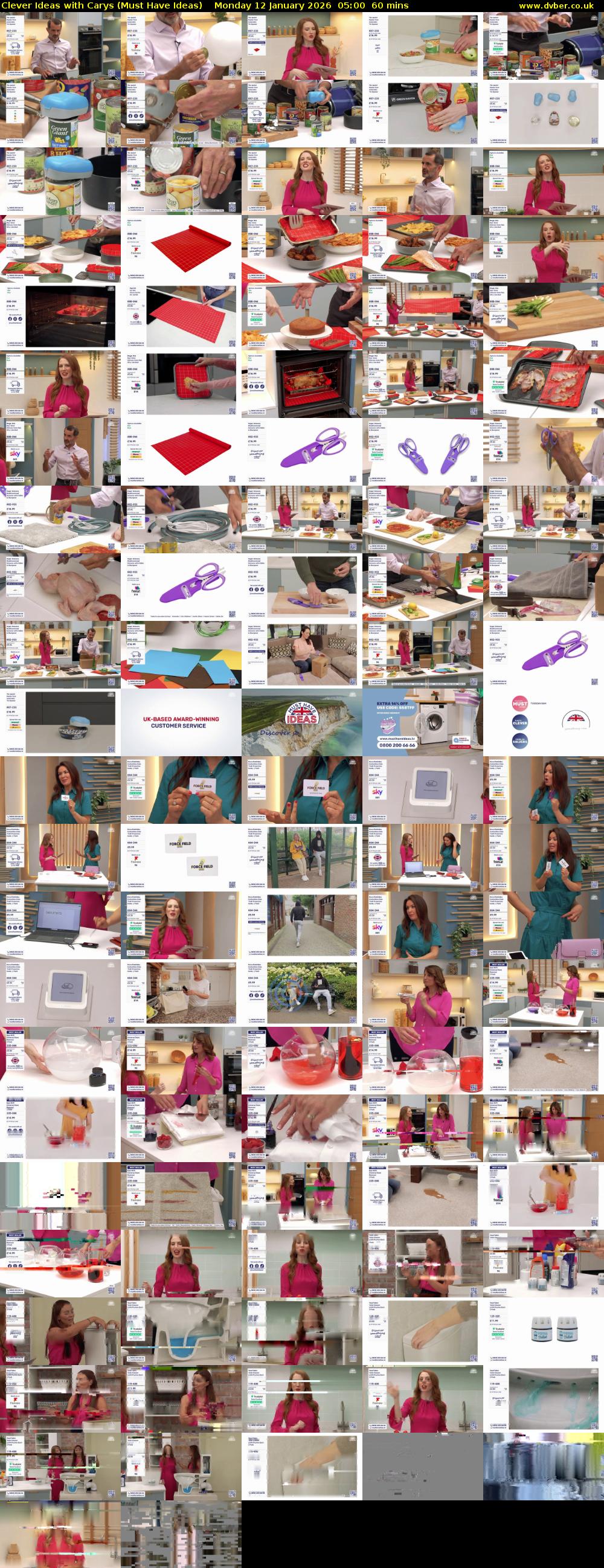 Clever Ideas with Carys (Must Have Ideas) Monday 12 January 2026 05:00 - 06:00