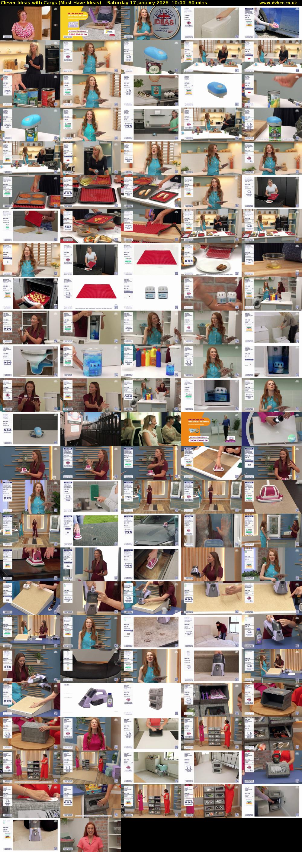 Clever Ideas with Carys (Must Have Ideas) Saturday 17 January 2026 10:00 - 11:00