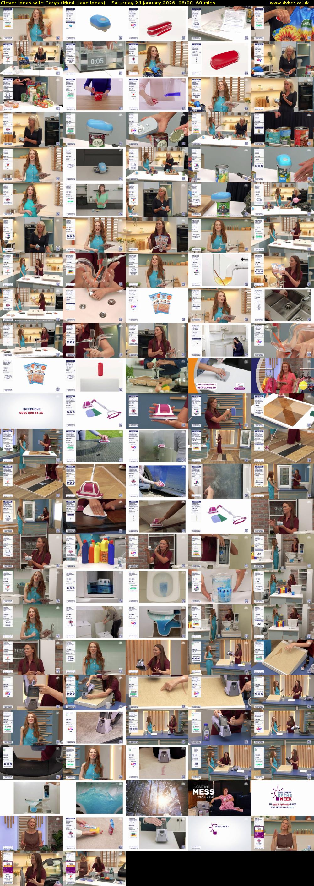 Clever Ideas with Carys (Must Have Ideas) Saturday 24 January 2026 06:00 - 07:00
