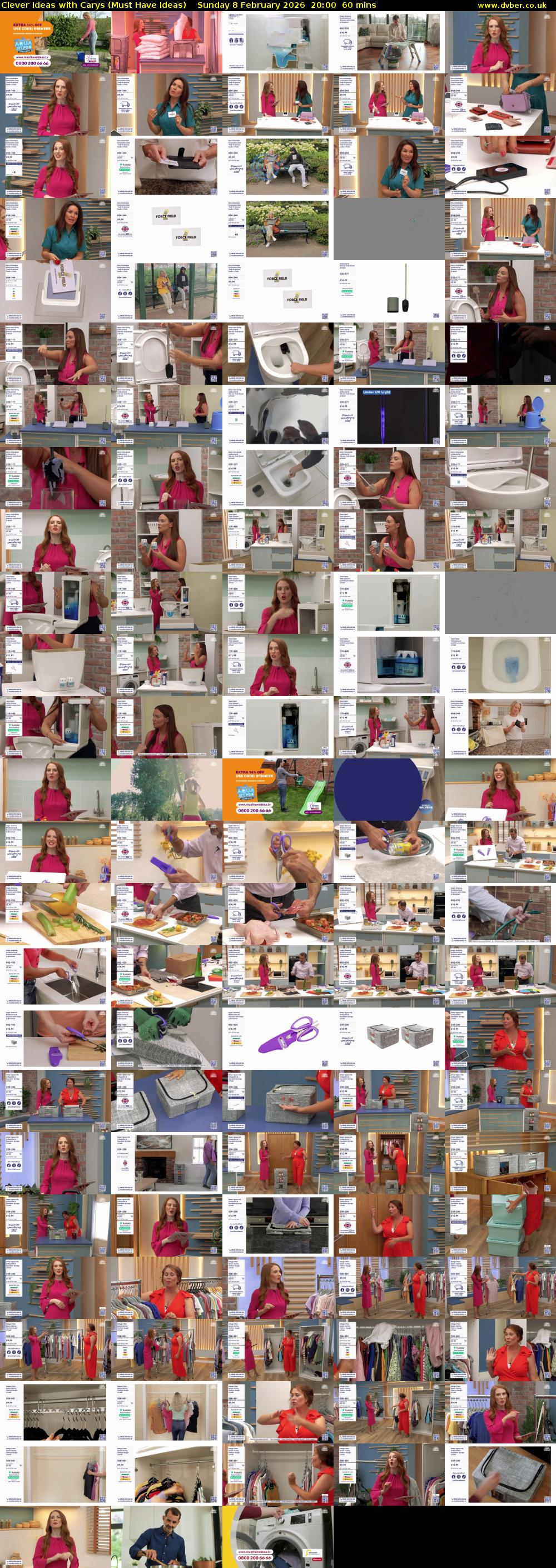 Clever Ideas with Carys (Must Have Ideas) Sunday 8 February 2026 20:00 - 21:00