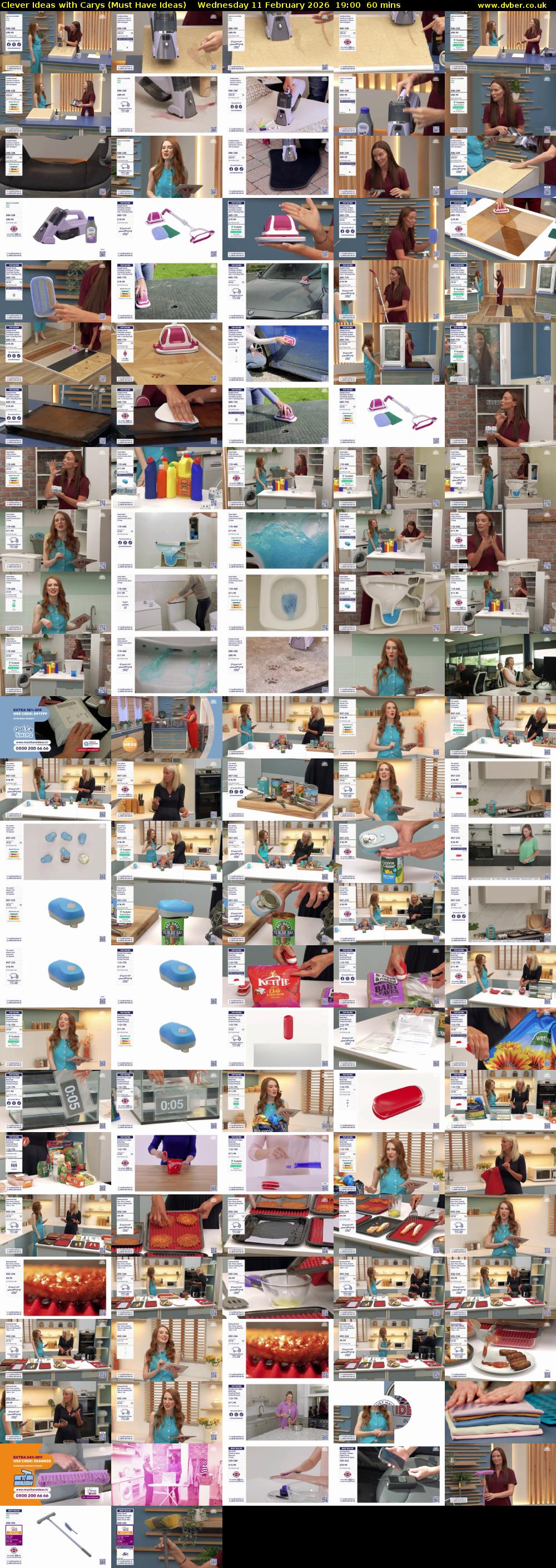 Clever Ideas with Carys (Must Have Ideas) Wednesday 11 February 2026 19:00 - 20:00