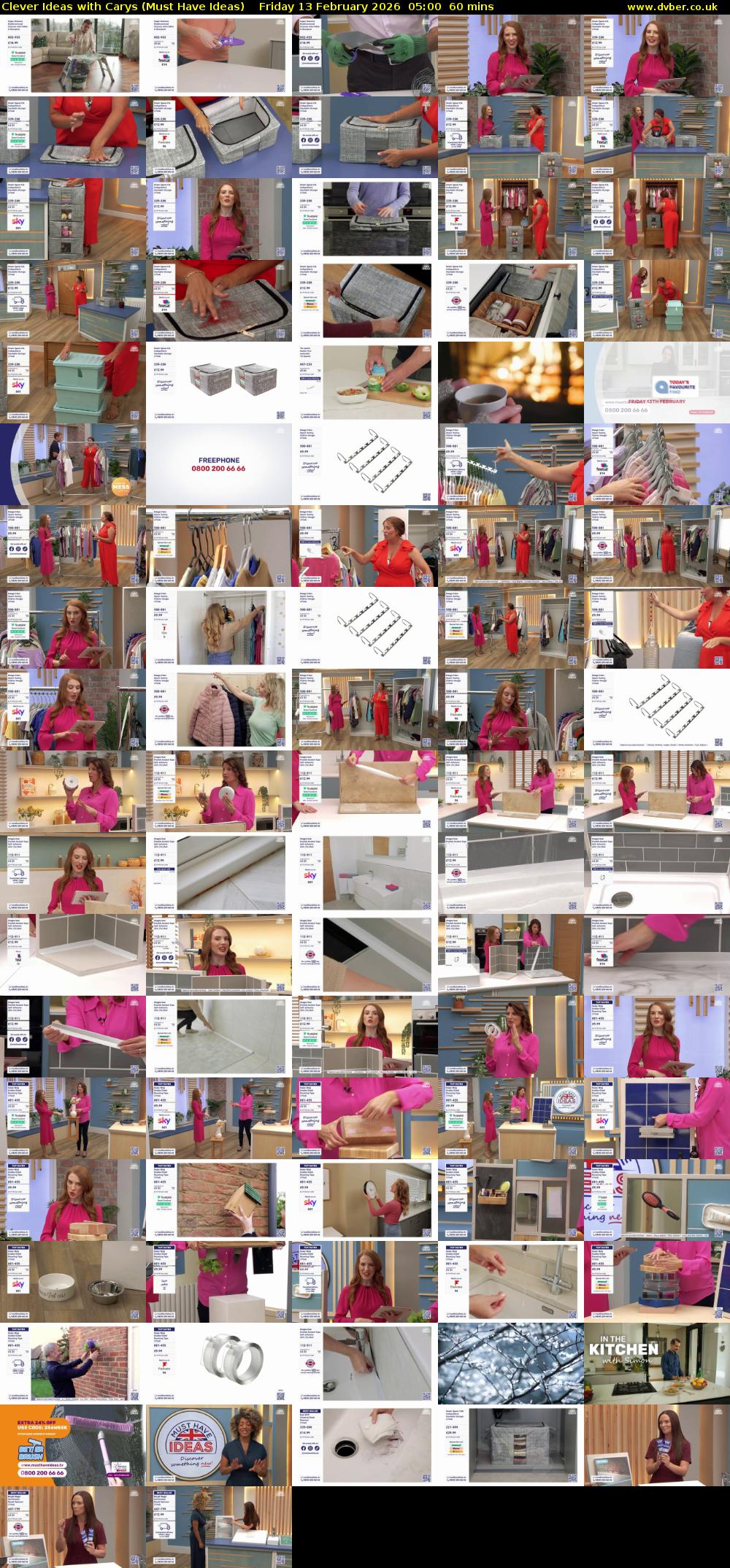 Clever Ideas with Carys (Must Have Ideas) Friday 13 February 2026 05:00 - 06:00