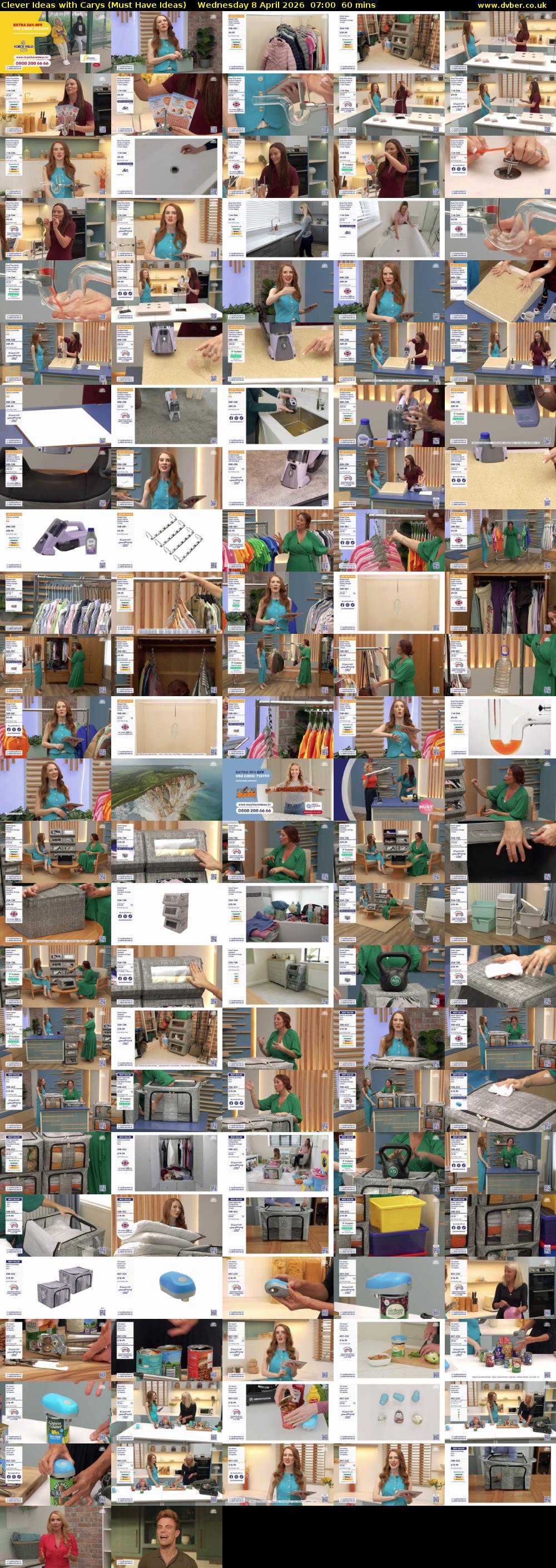 Clever Ideas with Carys (Must Have Ideas) Wednesday 8 April 2026 07:00 - 08:00