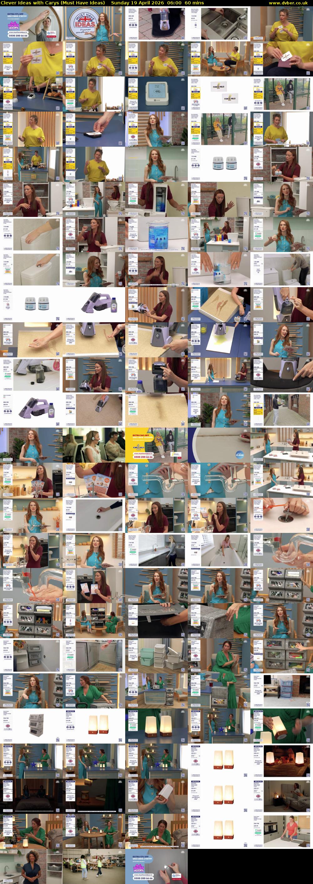 Clever Ideas with Carys (Must Have Ideas) Sunday 19 April 2026 06:00 - 07:00