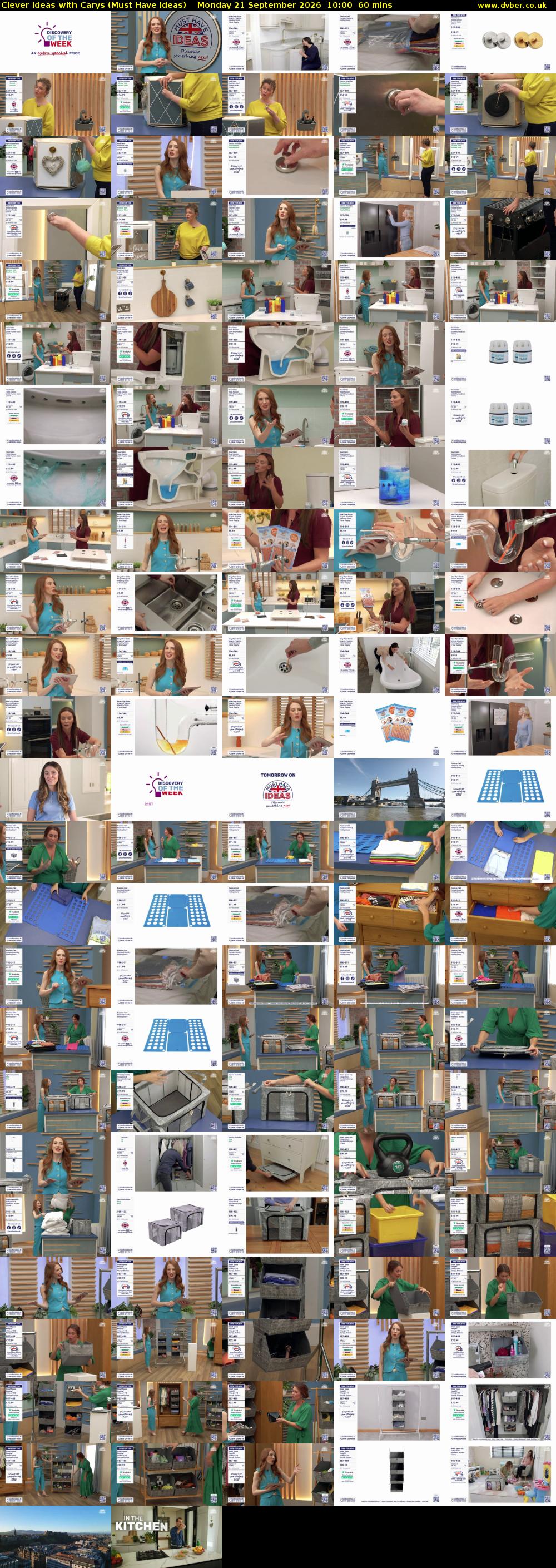 Clever Ideas with Carys (Must Have Ideas) Monday 21 September 2026 10:00 - 11:00