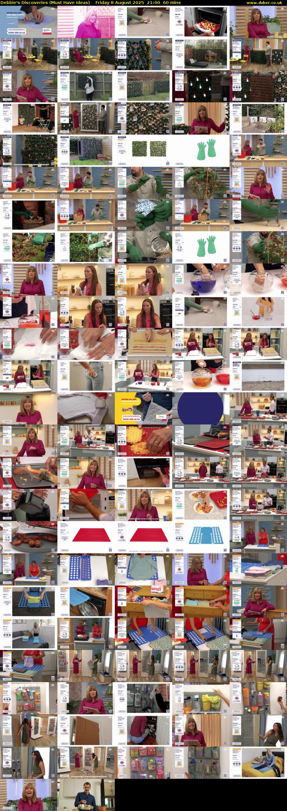 Debbie's Discoveries (Must Have Ideas) Friday 8 August 2025 21:00 - 22:00