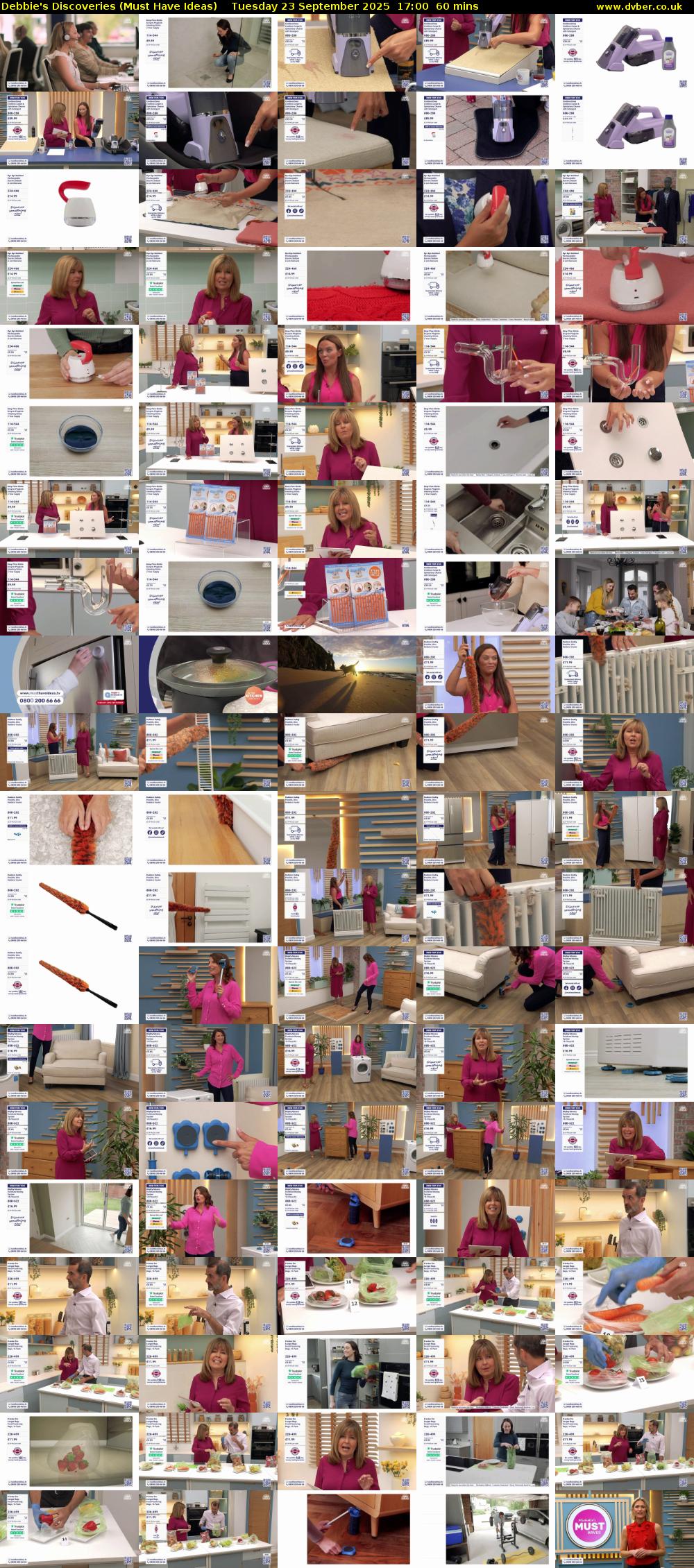 Debbie's Discoveries (Must Have Ideas) Tuesday 23 September 2025 17:00 - 18:00