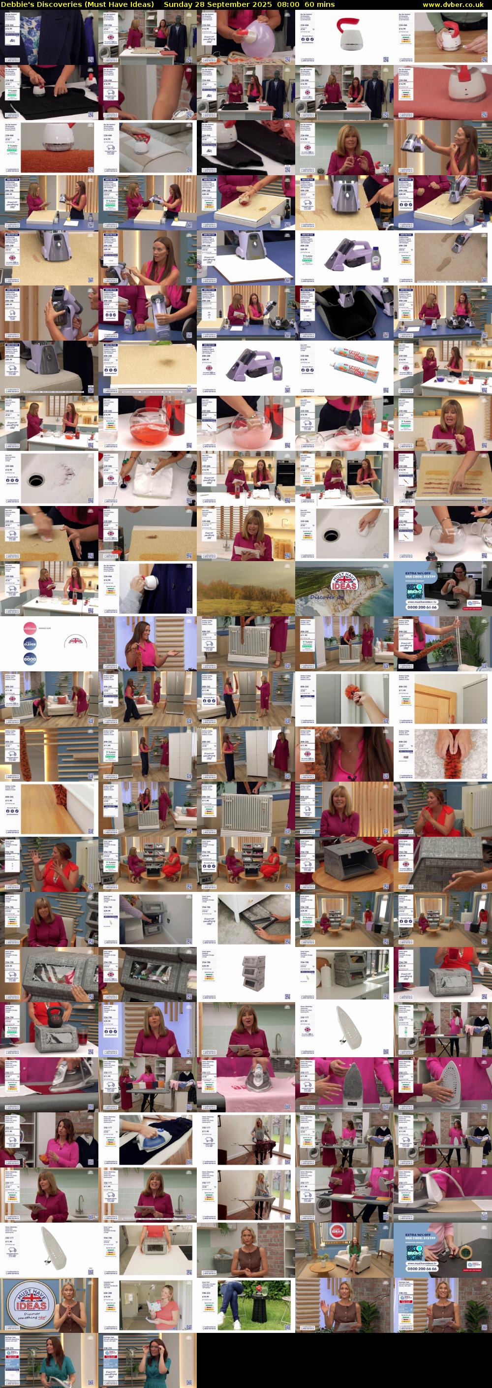 Debbie's Discoveries (Must Have Ideas) Sunday 28 September 2025 08:00 - 09:00