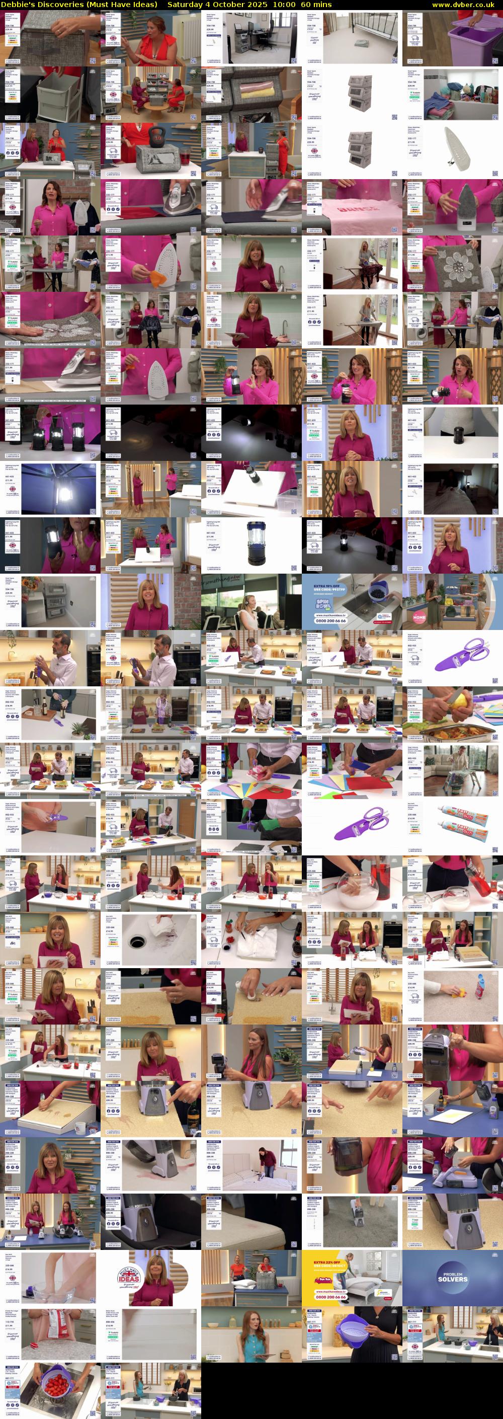 Debbie's Discoveries (Must Have Ideas) Saturday 4 October 2025 10:00 - 11:00