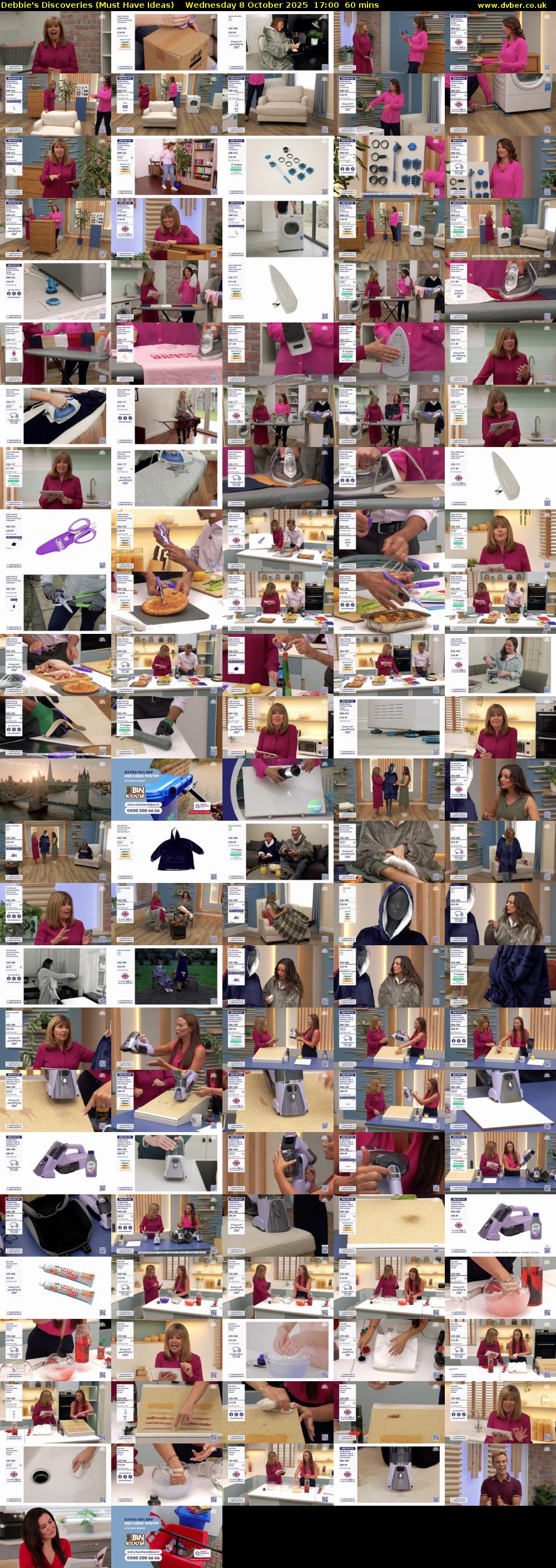 Debbie's Discoveries (Must Have Ideas) Wednesday 8 October 2025 17:00 - 18:00